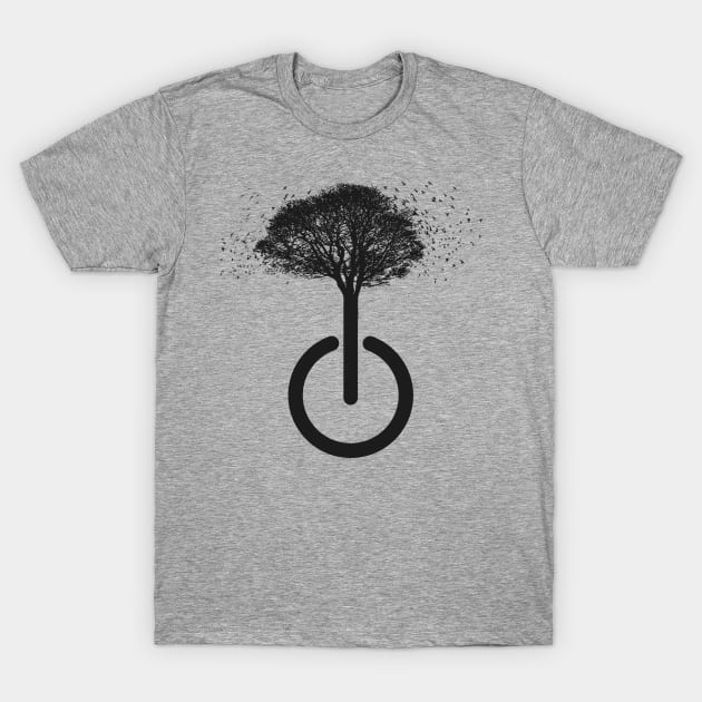 Powered by nature T-Shirt by yanmos